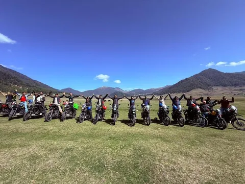 Bhutan Happiness Motorcycle Tour — day 6: Punakha – Phobjikha valley – Punakha