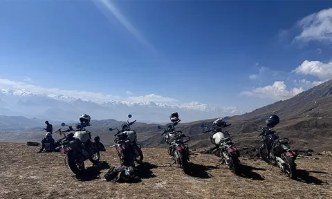 Nepal – Upper Mustang Motorcycle Ride — day 6: Kalopani to Samar